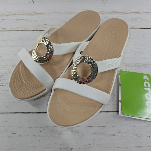 Crocs sanrah hammered met - sanrah,